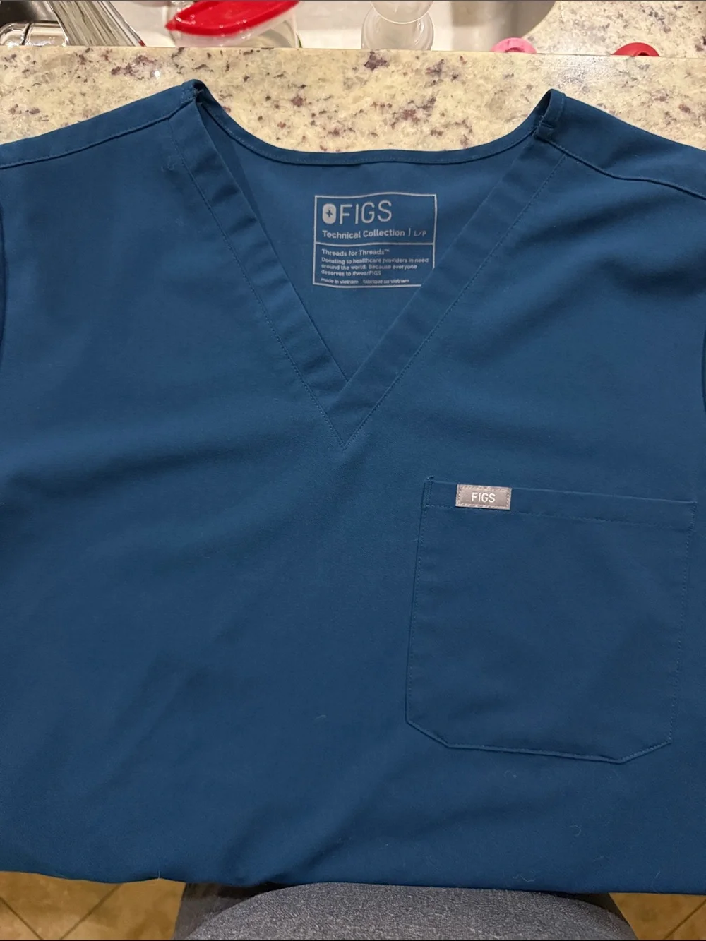 Figs | Tops | Figs Catarina Deep Reef Scrub Top | Poshmark